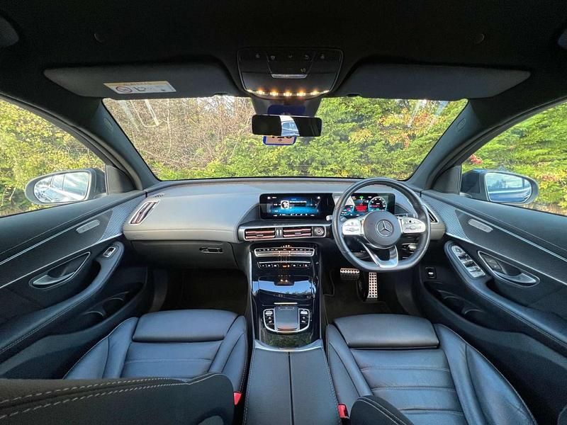 Used Mercedes EQC400 AMG line 300 kW (408 HP) 2021 Blue SUV