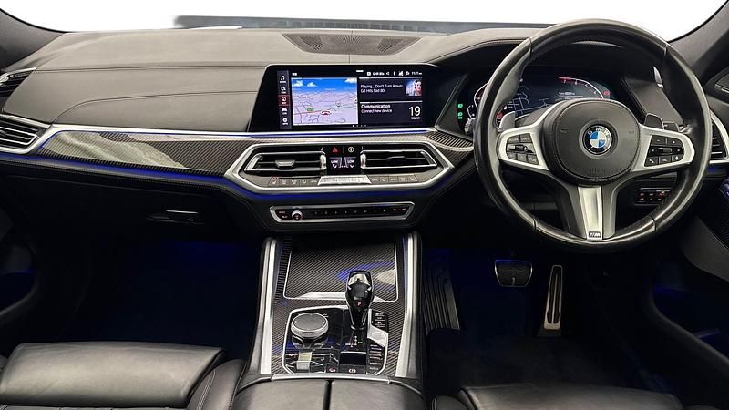 Used BMW X6 M Sport 335 HP (246 kW) 2020 Blue SUV