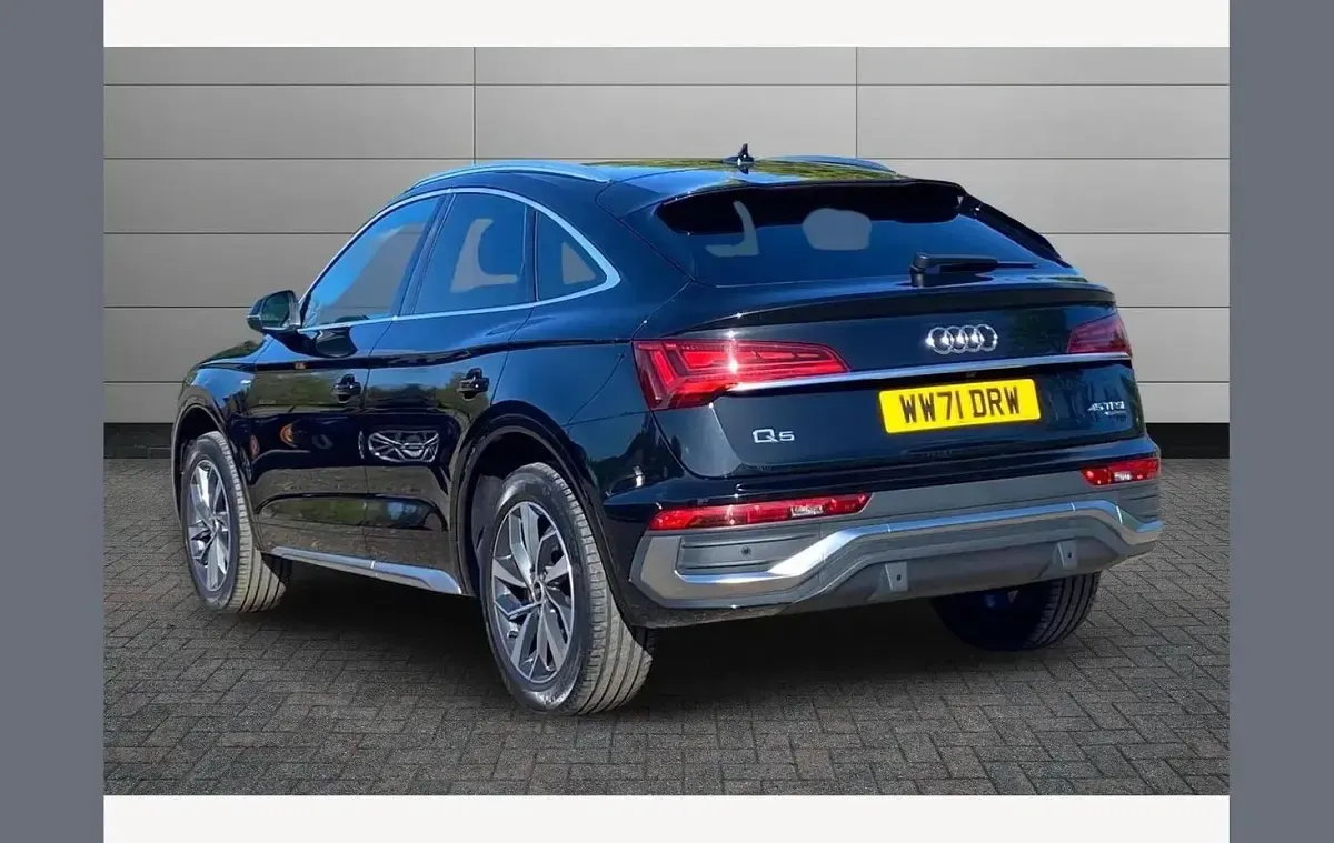 Used Audi Q5 Sportback S-Line 265 HP (194 kW) 2021 Black SUV