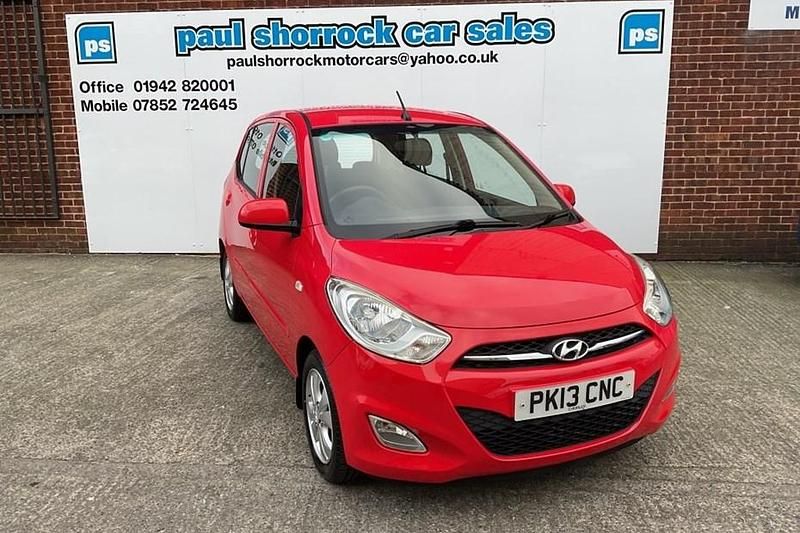 Red Used 2013 Hyundai i10 Active Hatchback | £3,148 (Fair price) - Image 1/1