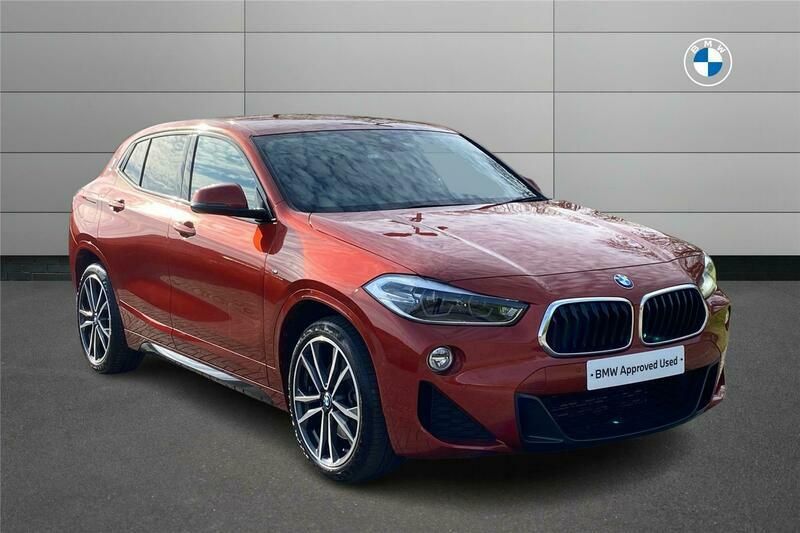 Used BMW X2 M Sport 192 HP (141 kW) 2018 Sunset orange SUV