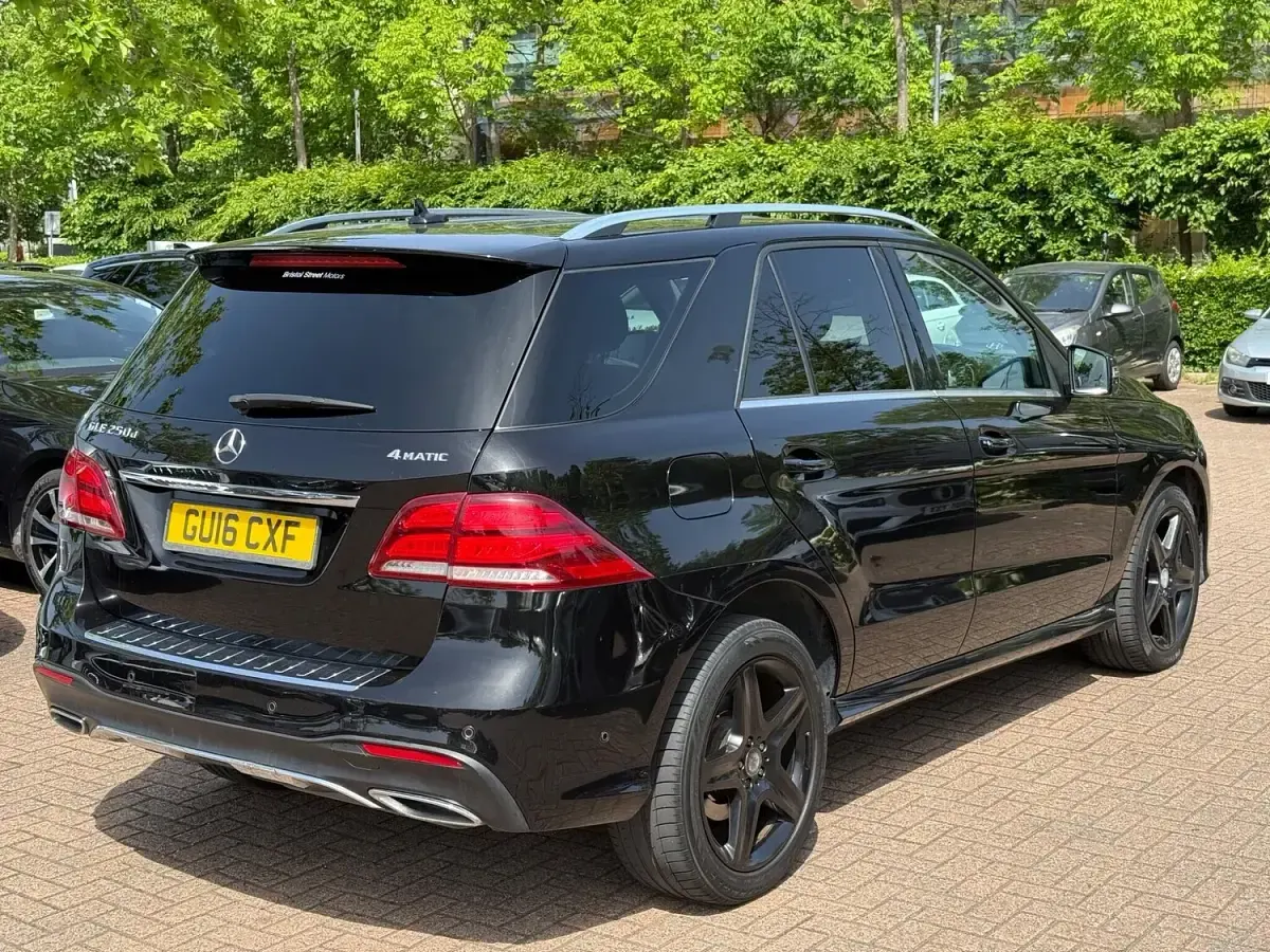 Used Mercedes GLE250 AMG line 2016 Black SUV