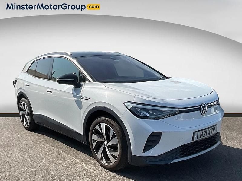 White Used 2021 VW ID.4 Edition SUV | £18,690 (Fair price) - Image 1/4