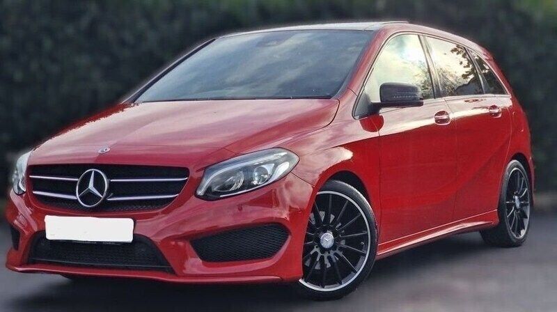 Red Used 2017 Mercedes B180 AMG line MPV | £12,500 (Fair price) - Image 1/1