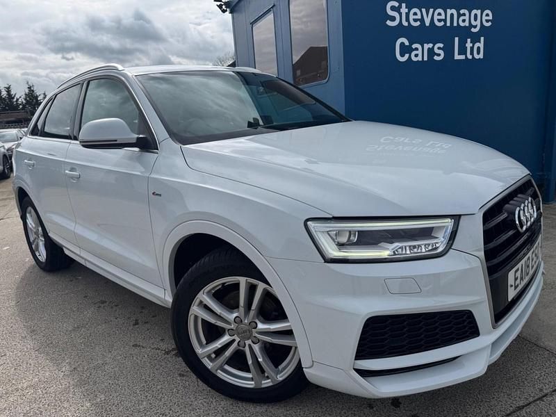 Used Audi Q3 S-Line 150 HP (110 kW) 2018 White SUV