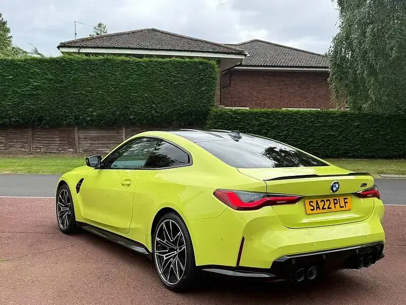 Used BMW M4 Competition Edition 510 HP (375 kW) 2022 Yellow Coupe