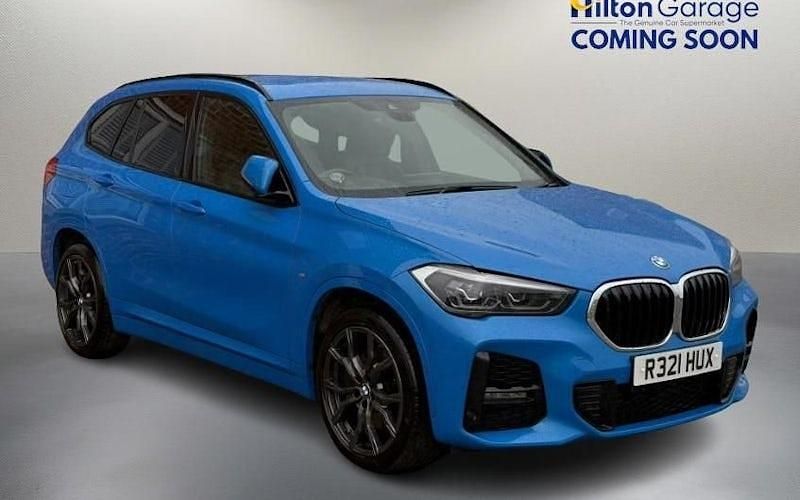 Used BMW X1 M Sport 220 HP (161 kW) 2021 Blue SUV