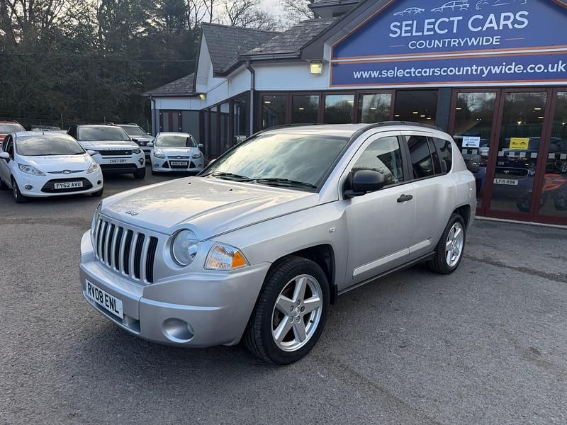 Used Jeep Compass Limited 138 HP (101 kW) 2008 Silver SUV