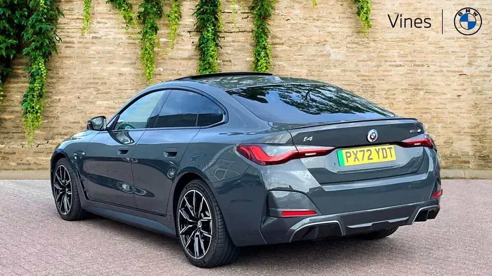 Used BMW i4 M Sport 250 kW (340 HP) 2022 Grey Sedan