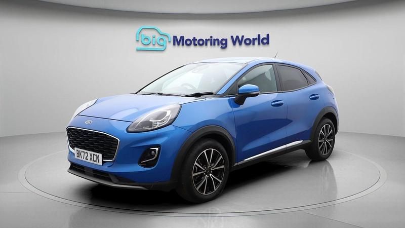 Used Ford Puma Titanium 125 HP (91 kW) 2022 Blue SUV