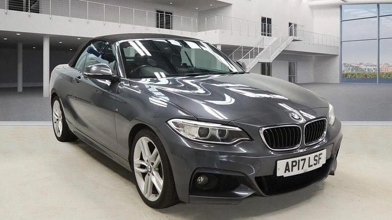 Grey Used 2017 BMW 218 M Sport Cabriolet | £9,990 (Good price) - Image 1/2