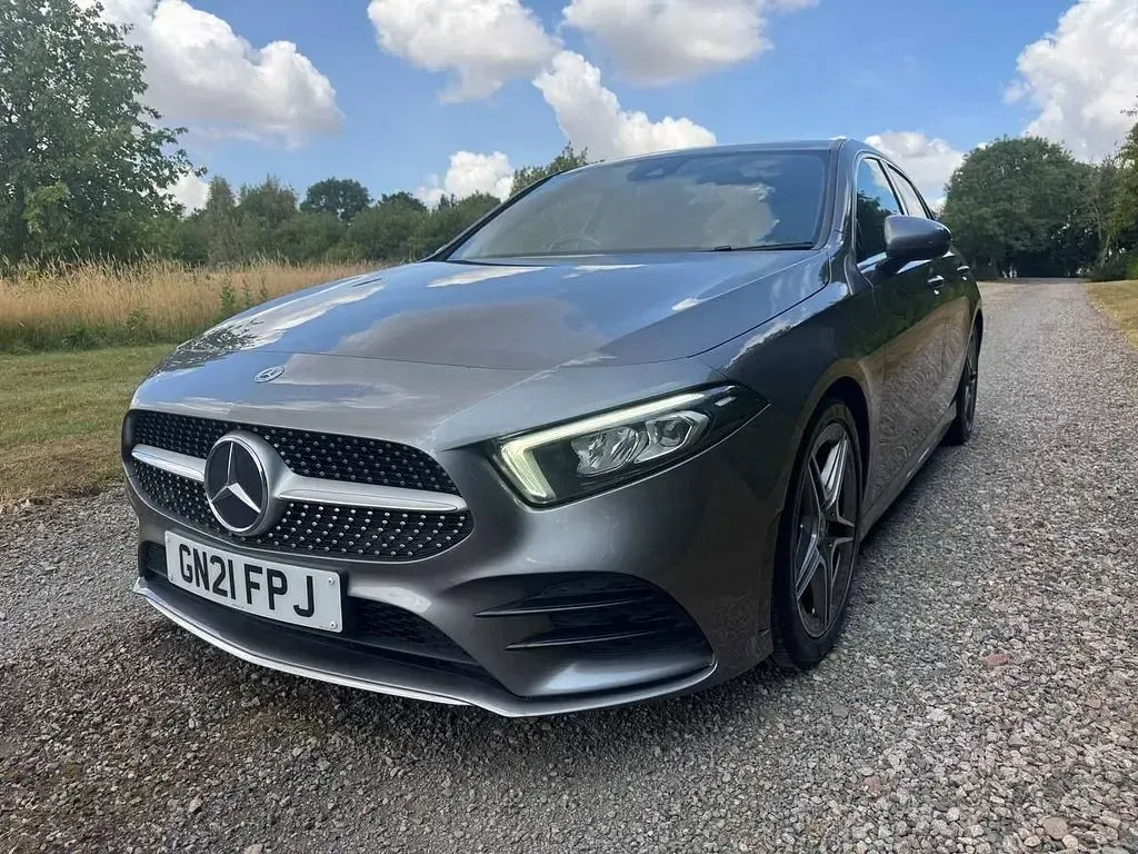 Used Mercedes A250 AMG line 2021 Grey Hatchback
