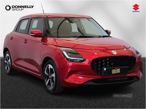Red Used 2024 Suzuki Swift Hatchback | £17,490 (Fair price) - Image 1/4