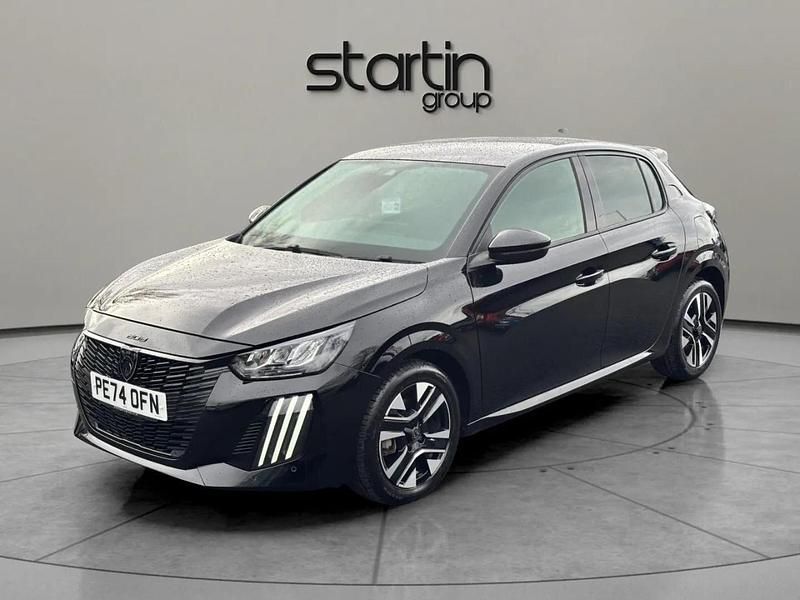 Used Peugeot 208 Allure 101 HP (74 kW) 2024 Black Hatchback