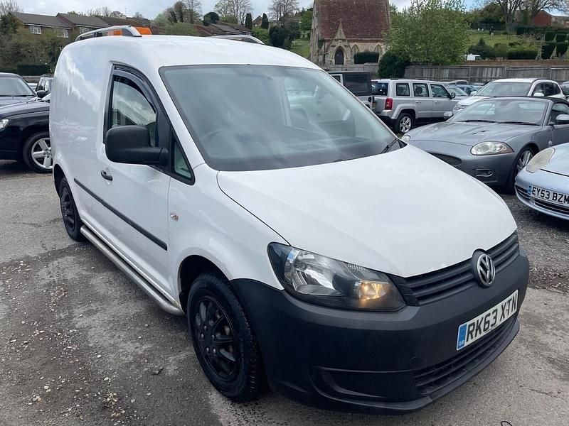 Used VW Caddy 75 HP (55 kW) 2013 White MPV