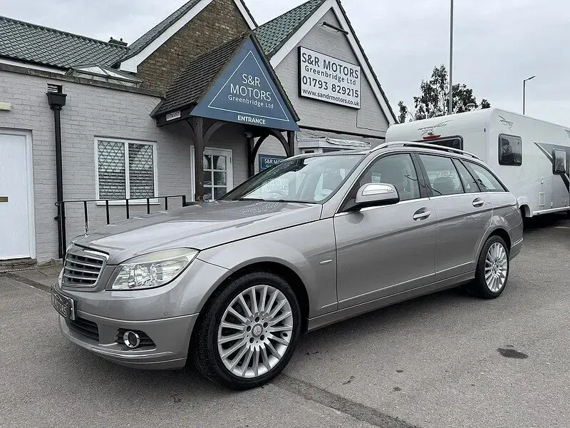 Used Mercedes C220 Elegance 2008 Silver Estate