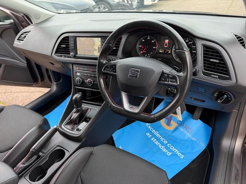 Used Seat Leon FR 184 HP (135 kW) 2016 Grey Hatchback