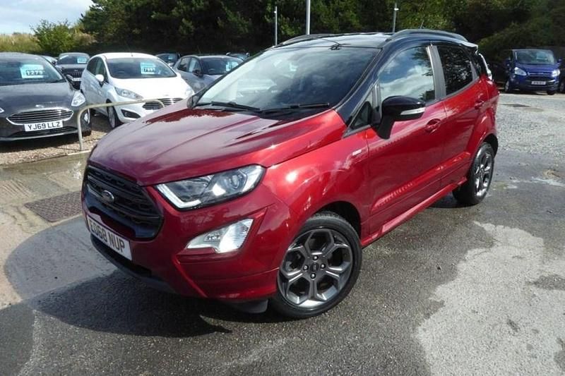 Ruby red Used 2018 Ford Ecosport ST-Line SUV | £10,495 (Fair price) - Image 1/1