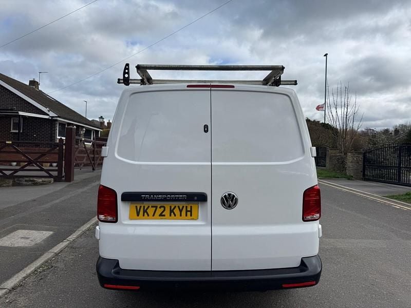 Begagnad VW Transporter Startline 2022 Vit Van