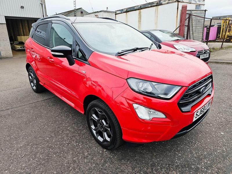Usado Ford Ecosport ST-Line 125 HP (91 kW) 2018 Vermelho SUV