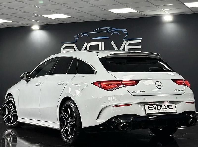 Used Mercedes CLA35 AMG Shooting Brake AMG 306 HP (225 kW) 2022 White Estate