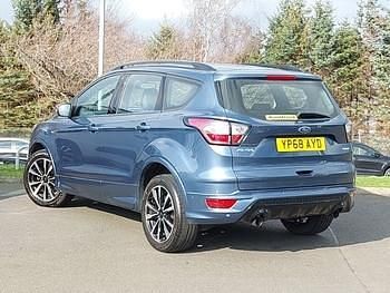 Used Ford Kuga ST-Line 150 HP (110 kW) 2018 Blue SUV