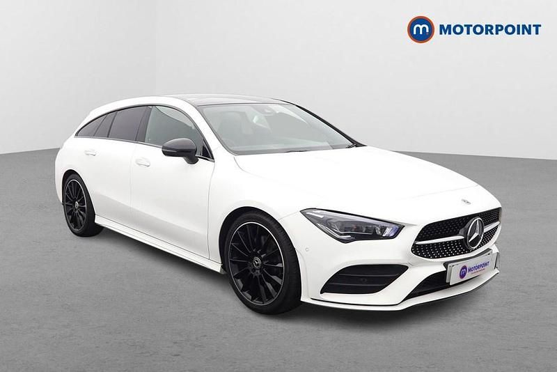 Used Mercedes CLA200 AMG Line Premium Plus 2023 White Estate