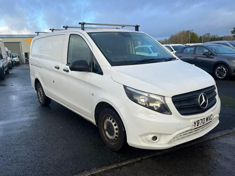 White Used 2020 Mercedes Vito Progressive Van | £7,495 (Good price) - Image 1/4