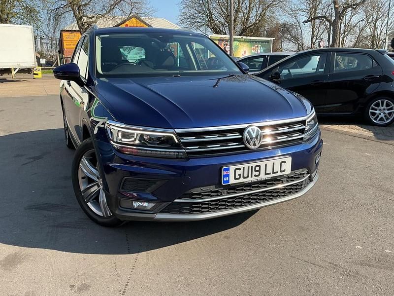 Used VW Tiguan SEL 2019 Blue SUV