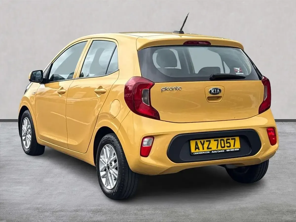 Used Kia Picanto 2021 Yellow Hatchback