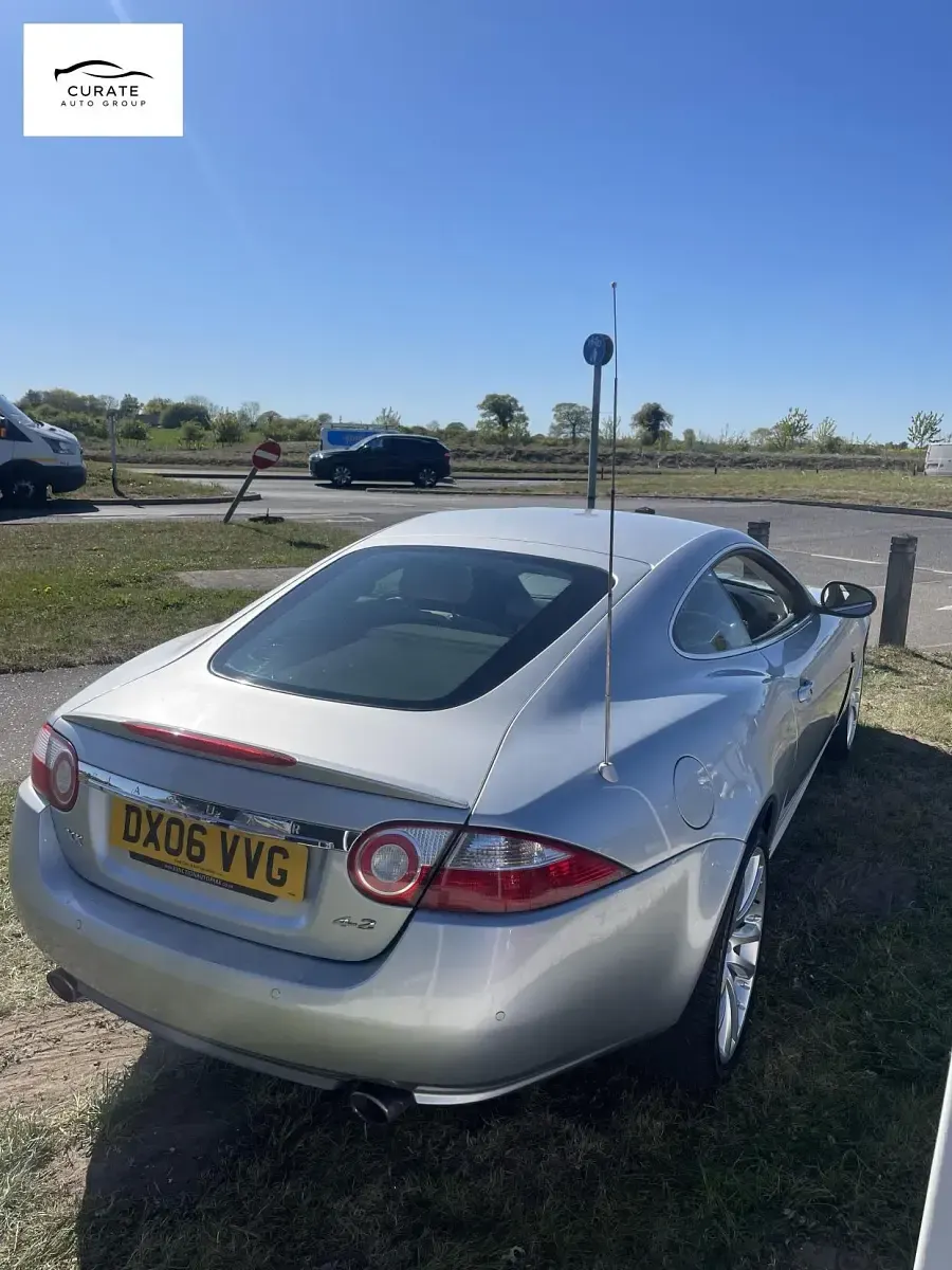 Used Jaguar XK 300 HP (220 kW) 2006 Silver Coupe