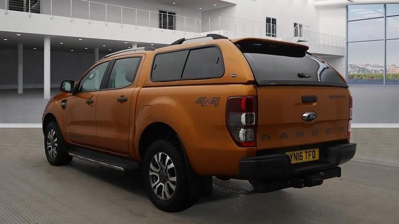 Used Ford Ranger Wildtrack 200 HP (147 kW) 2016 Orange Pickup