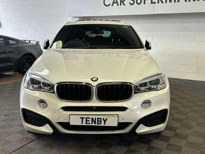 Used BMW X6 M Sport 258 HP (189 kW) 2018 White SUV