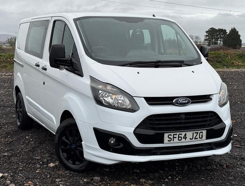 Used Ford Transit Custom 125 HP (91 kW) 2014 White MPV