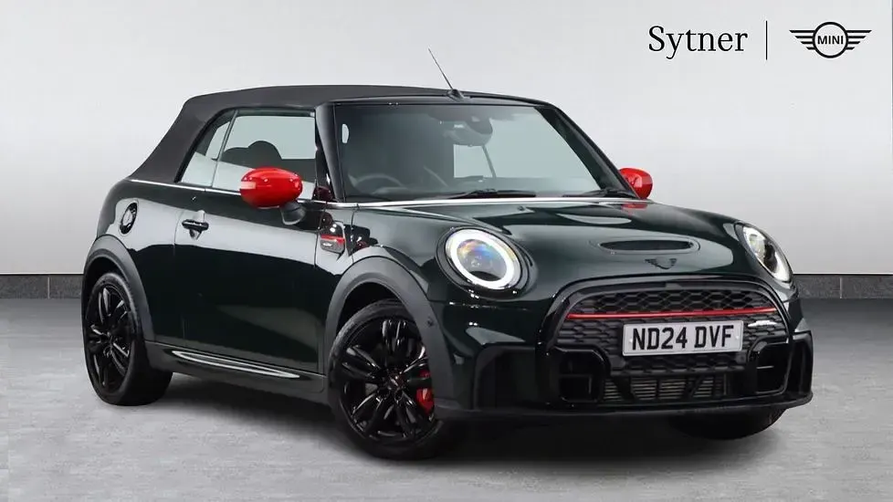 Used Mini John Cooper Works Cabriolet 228 HP (167 kW) 2024 Green Cabriolet