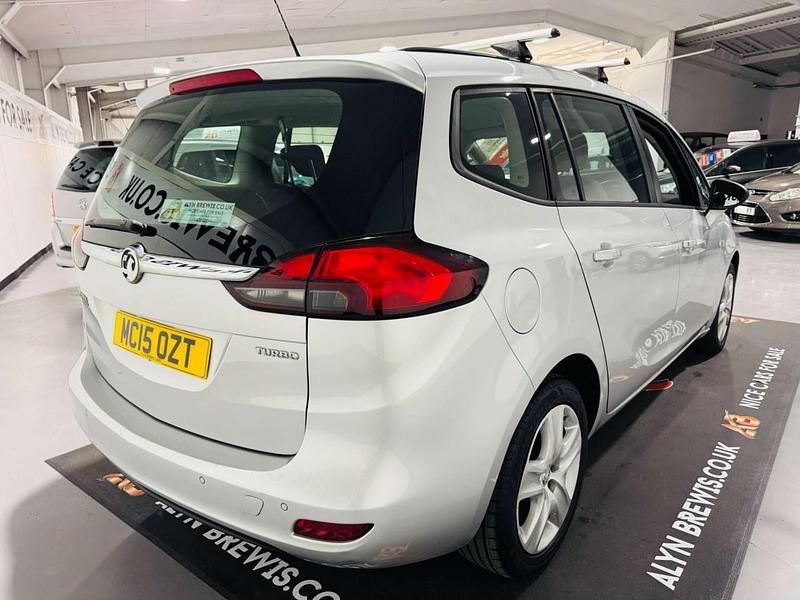 Used Vauxhall Zafira Tourer 140 HP (102 kW) 2015 Silver MPV