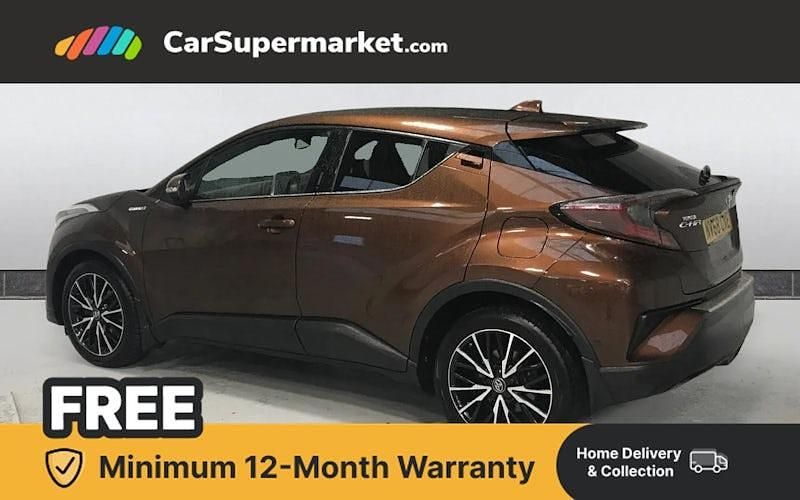 Used Toyota C-HR 122 HP (89 kW) 2018 Brown SUV