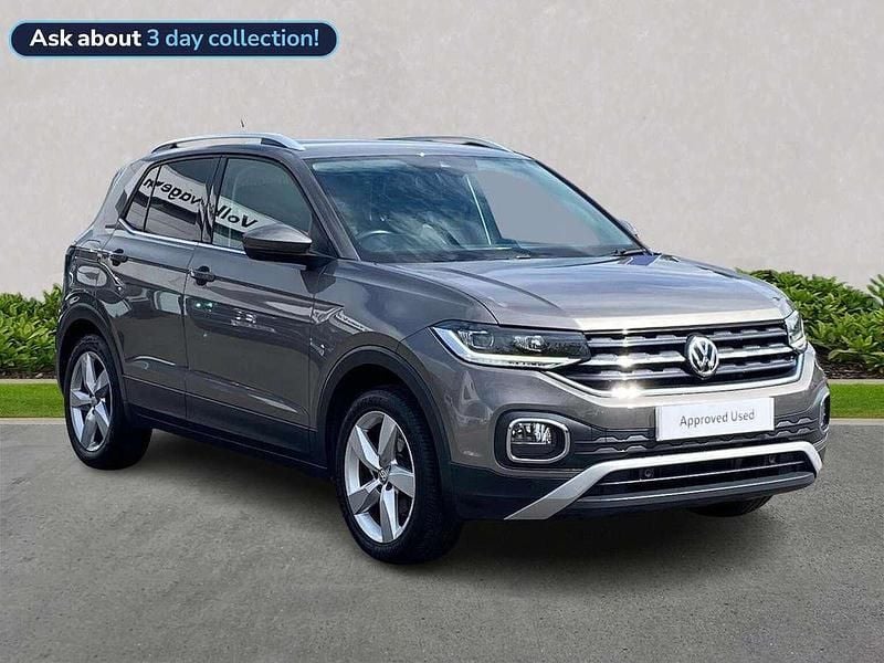 Grey Used 2020 VW T-Cross SEL SUV | £13,497 (Fair price) - Image 1/4