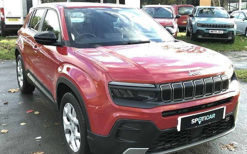 Used Jeep Avenger Altitude 101 HP (74 kW) 2024 Red SUV