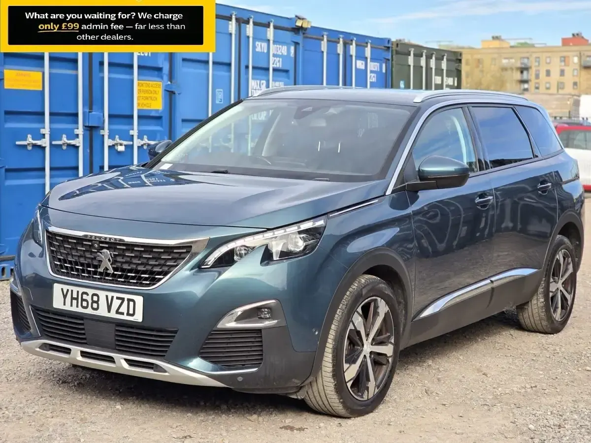 Used Peugeot 5008 Allure 130 HP (95 kW) 2018 Green SUV