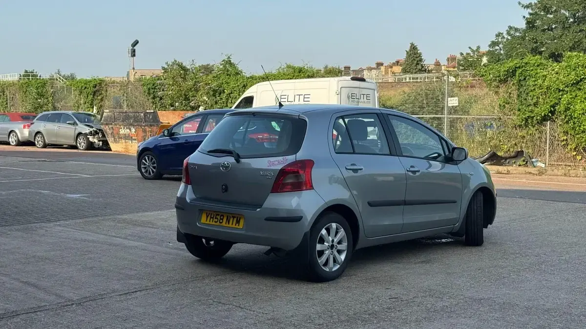 Used Toyota Yaris 2008 Silver Hatchback