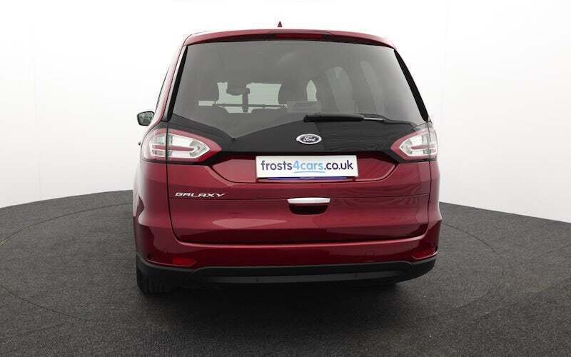 Used Ford Galaxy Titanium 150 HP (110 kW) 2020 Red MPV