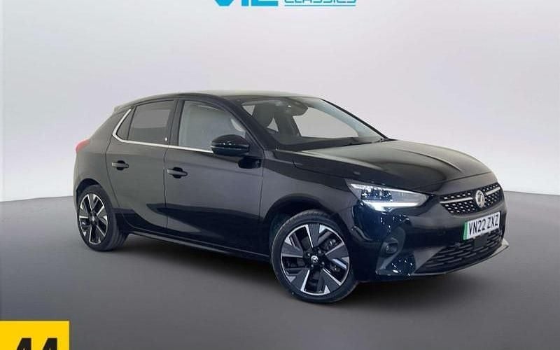 Used Vauxhall Corsa-e Elite 100 kW (136 HP) 2022 Black Hatchback