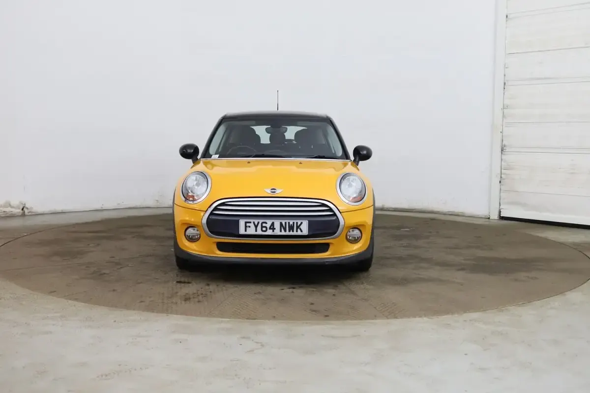Used Mini Cooper D Hatch 2014 Orange Hatchback