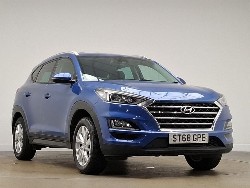 Blue Used 2018 Hyundai Tucson SE SUV | £12,998 (Fair price) - Image 1/4