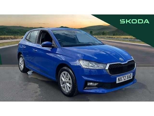 Blue Used 2022 Skoda Fabia Comfort Hatchback | £12,725 (Fair price) - Image 1/4