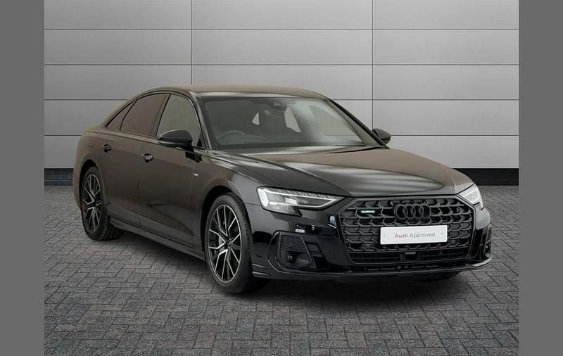 Used Audi A8 Black Edition 462 HP (339 kW) 2023 Black Sedan