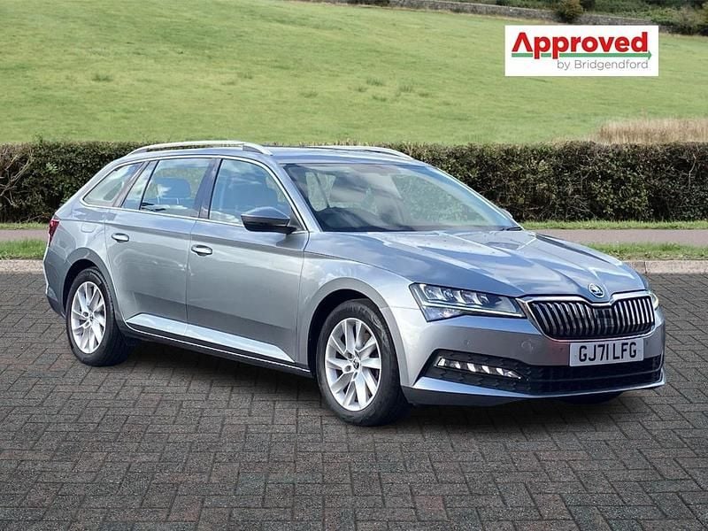 Grey Used 2021 Skoda Superb SE Estate | £16,300 (Good price) - Image 1/3