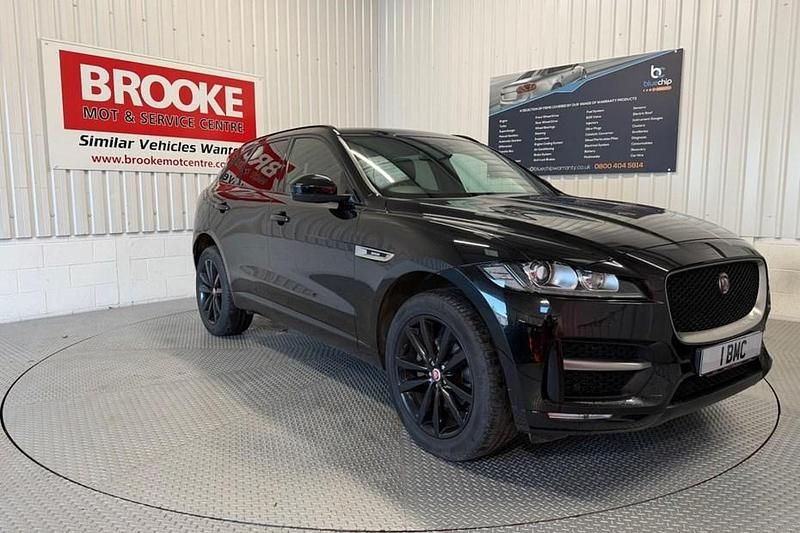 Black Used 2017 Jaguar F-Pace R-Sport SUV | £11,390 (Fair price) - Image 1/1