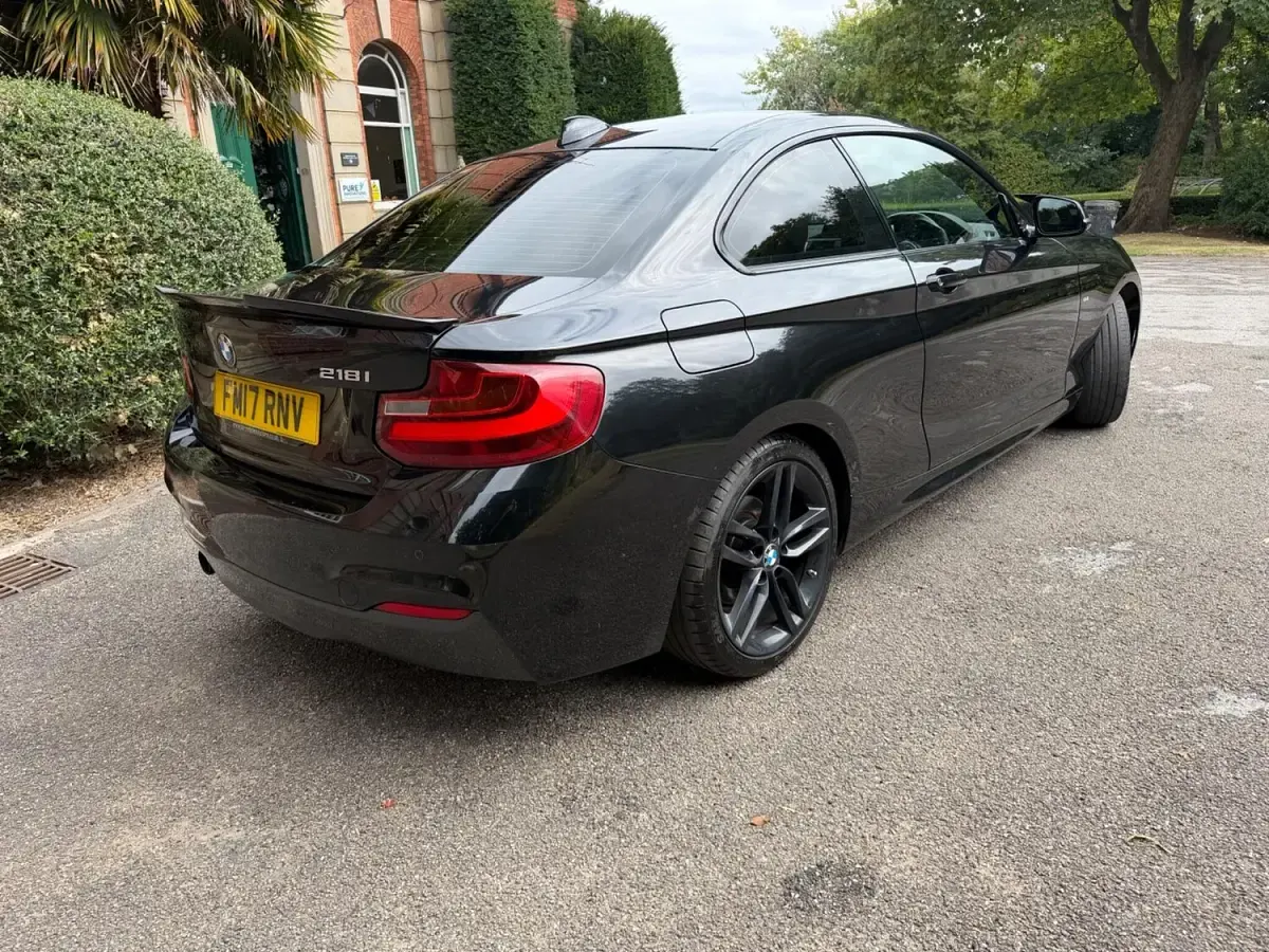 Used BMW 218 M Sport 2017 Black Coupe